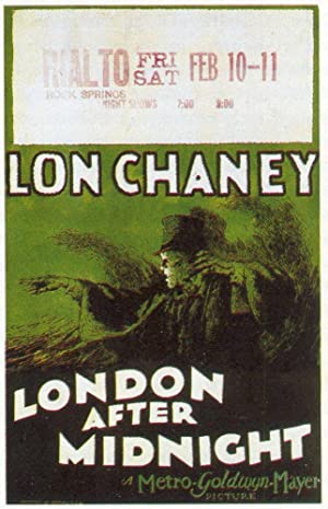 London After Midnight Poster