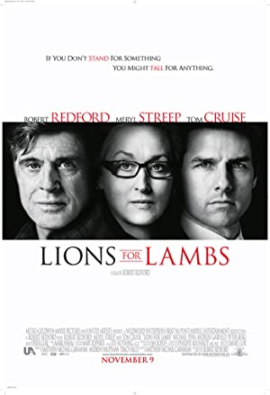 Lions for Lambs Poster