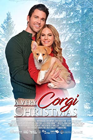 A Very Corgi Christmas Poster