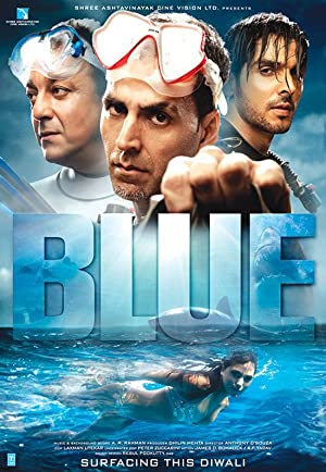 Blue Poster