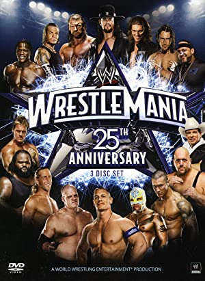 The 25th Anniversary of WrestleMania Poster