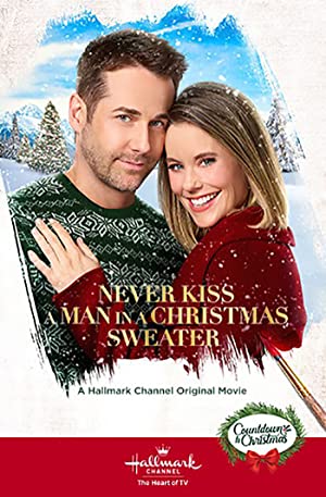 Never Kiss a Man in a Christmas Sweater Poster