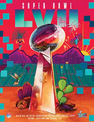 Super Bowl LVII Poster