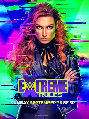 WWE Extreme Rules Poster