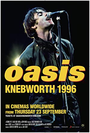 Oasis Knebworth 1996 Poster