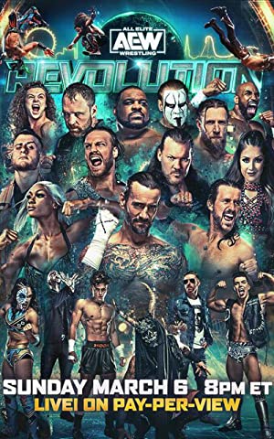 All Elite Wrestling: Revolution Poster