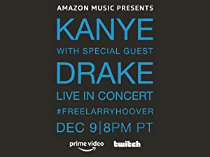 Kanye with Special Guest Drake: Free Larry Hoover Benefit Concert Poster