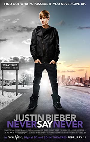 Justin Bieber: Never Say Never Poster