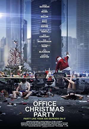 Office Christmas Party Poster