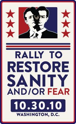 The Rally to Restore Sanity and/or Fear Poster