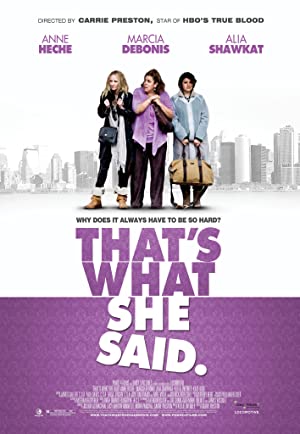 That's What She Said Poster