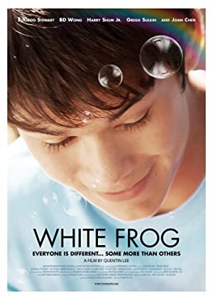 White Frog Poster