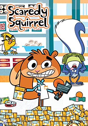 Scaredy Squirrel Poster