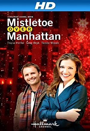 Mistletoe Over Manhattan Poster