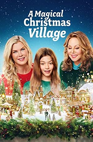 A Magical Christmas Village Poster