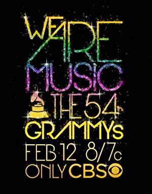 The 54th Annual Grammy Awards Poster