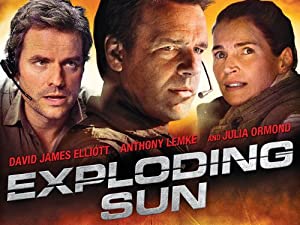 Exploding Sun Poster