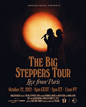 The Big Steppers Tour: Live from Paris Poster