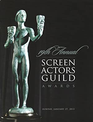 19th Annual Screen Actors Guild Awards Poster