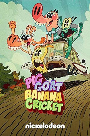 Pig Goat Banana Cricket Poster