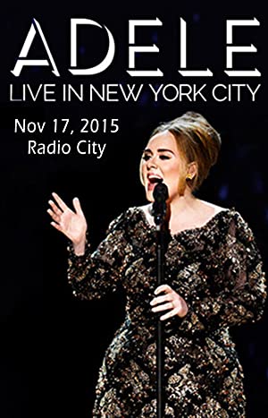 Adele Live in New York City Poster