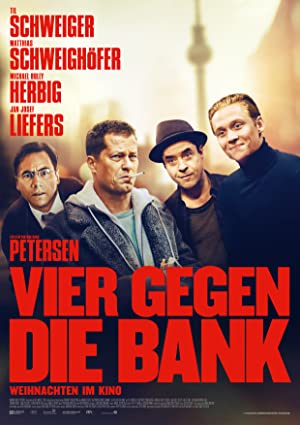 Vier gegen die Bank Poster