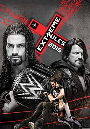 WWE Extreme Rules Poster