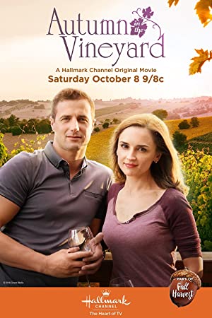 Autumn in the Vineyard Poster