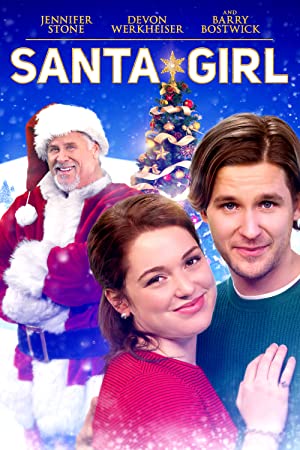 Santa Girl Poster