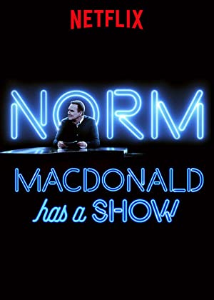 Norm Macdonald Has a Show Poster