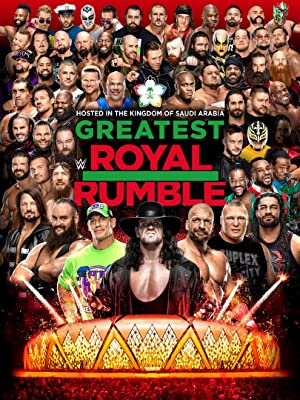 WWE Greatest Royal Rumble Poster