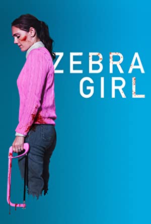 Zebra Girl Poster