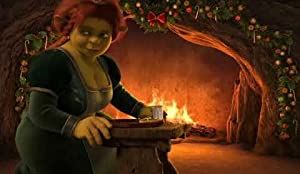 Shrek's Yule Log Poster