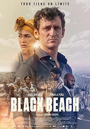 Black Beach Poster