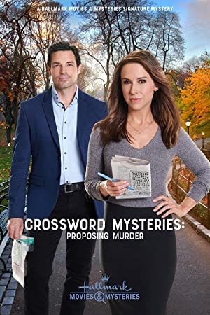 Crossword Mysteries: Proposing Murder Poster